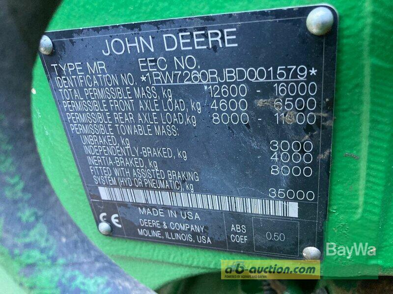 John Deere 7260R 11