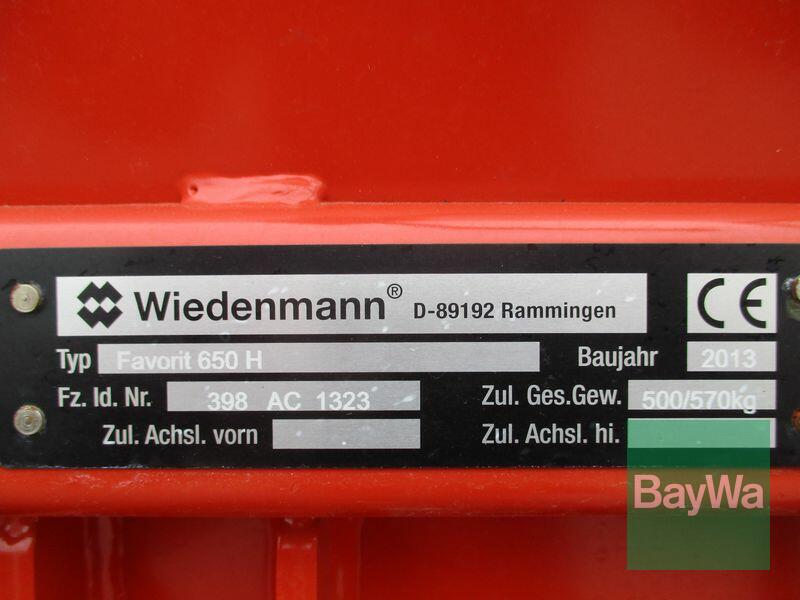 Wiedenmann GEBR. FAVORIT 650 H 7
